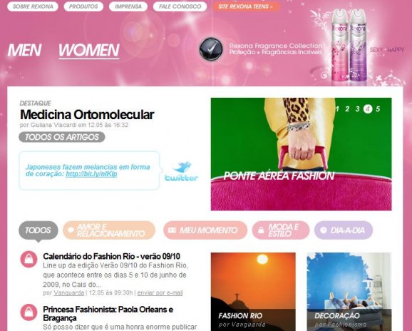 Fashionismo + Rexona