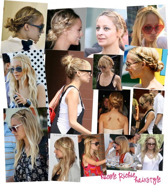 Estilo de cabelo: Nicole Richie
