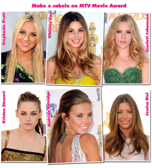 MTV Movie Awards – Make e cabelo