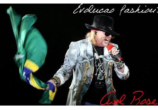 Evolução fashion: Axl Rose