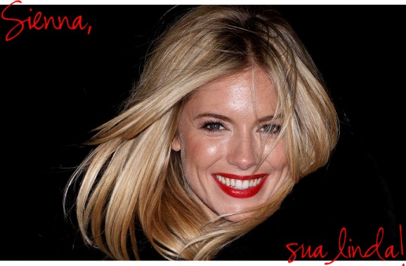 Sienna Miller, sua linda!