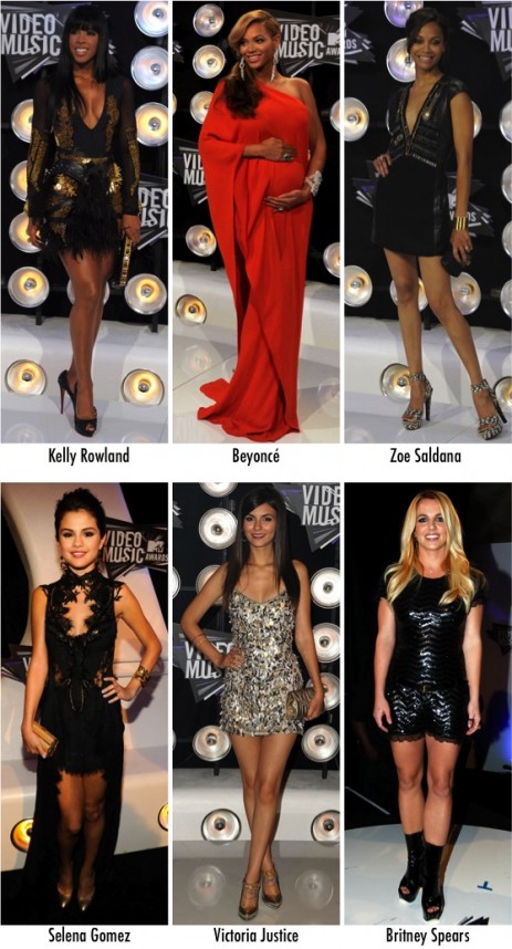Os looks do Video Music Awards