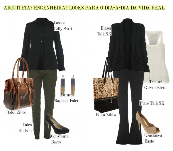 Looks pro trabalho da vida real