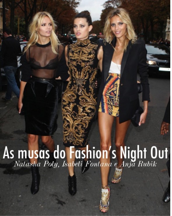 As musas do Fashion’s Night Out
