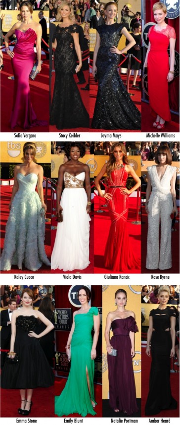 Os looks do SAG Awards
