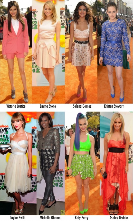 Os Looks do Kids Choice Awards