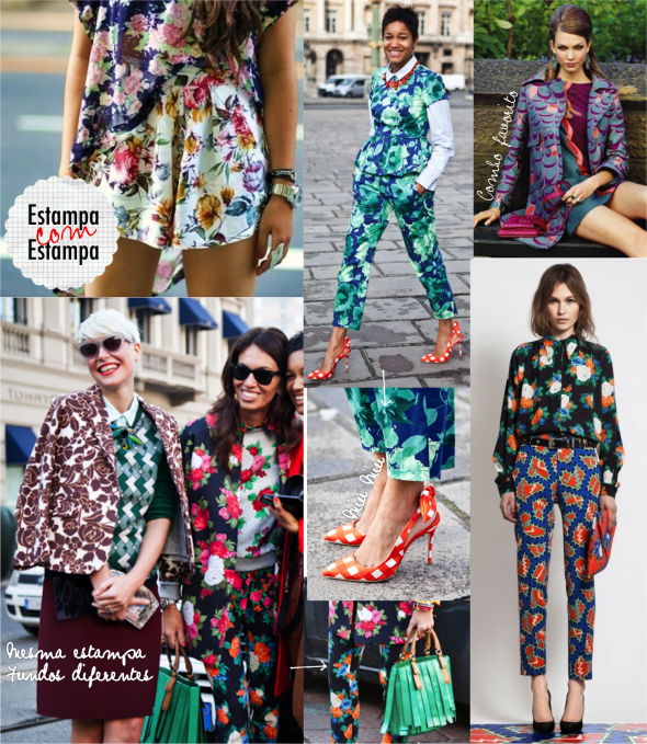 Misturando estampas!