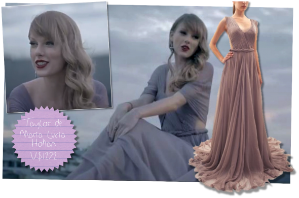 Os looks da Taylor Swift em Begin Again