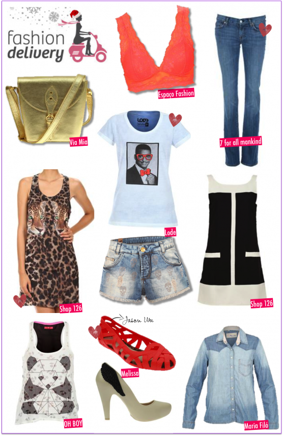Favoritos na Fashion Delivery