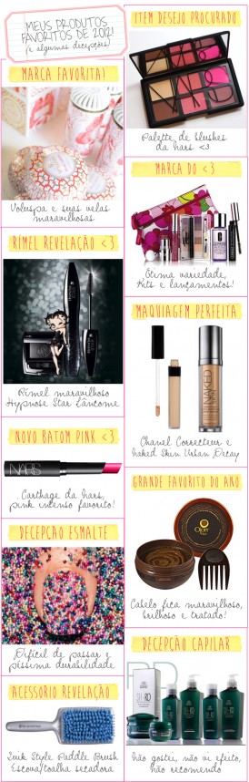 Meus favoritos de beleza de 2012!
