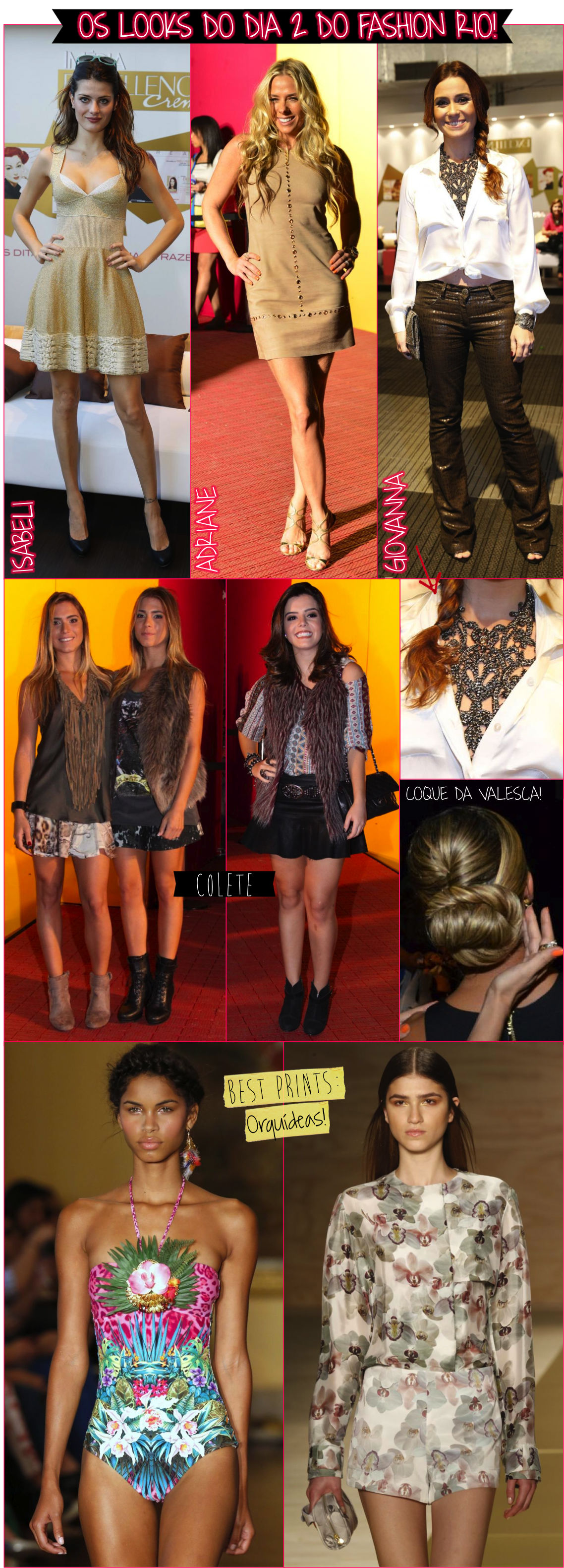 As celebs no Fashion Rio!