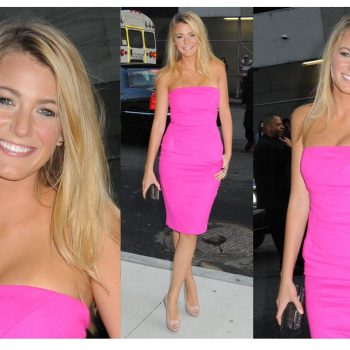Blake in pink!