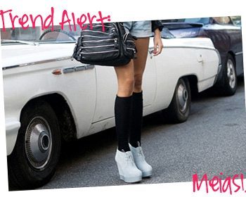 Trend alert: Meias!