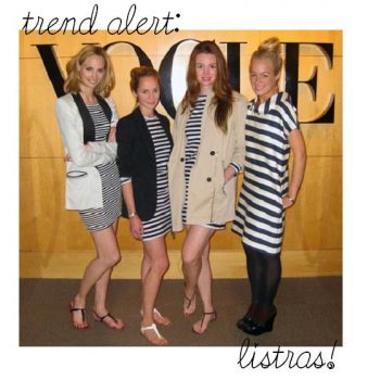 Trend alert: listras!