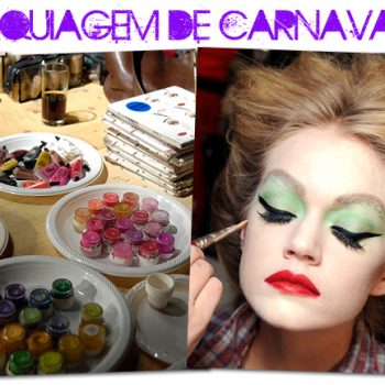 Maquiagem carnavalesca