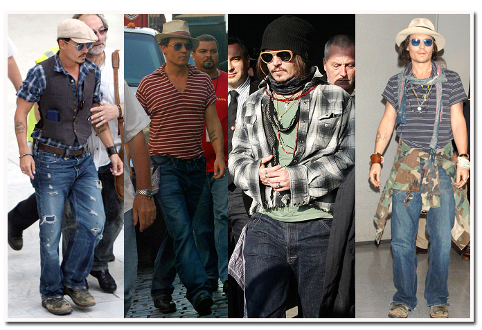 Estilo: Johnny Depp