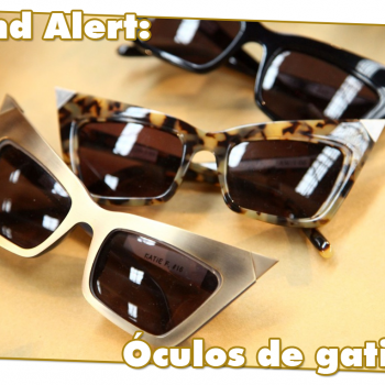 Trend Alert: Óculos de gatinho