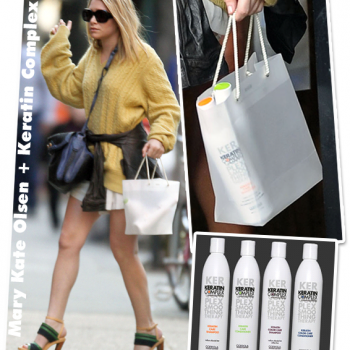 What’s in your plastic bag – Ashley Olsen Edition