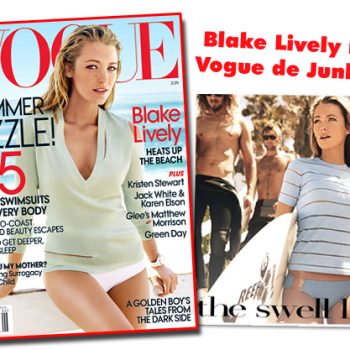 Spotted: Blake Lively na Vogue!