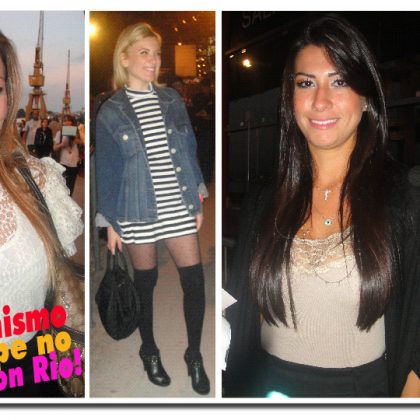 Loucas por Lingerie no Fashion Rio!