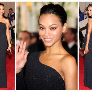 Baile do Met – Zoe Saldana