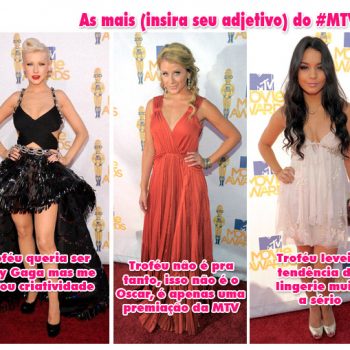 MTVMA – Alguns looks…