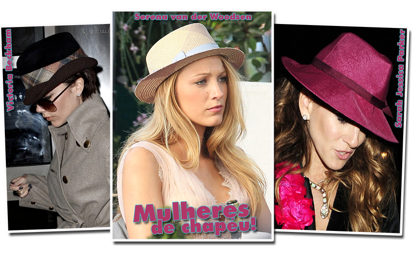 Trend alert: Chapéus!