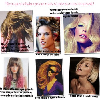 Não chore pelo cabelo derramado!