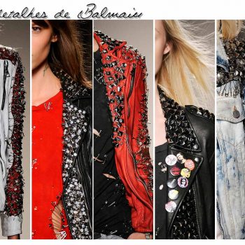 Os detalhes de Balmain