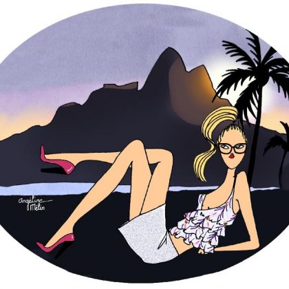 Agéline Mélin no Rio!