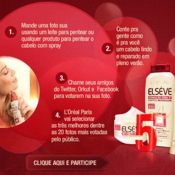 Concurso cabelo do verão!