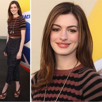 Anne Hathaway no Rio!