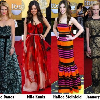 Os looks do SAG!