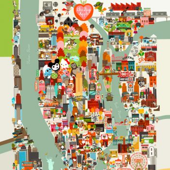 Mapa de Nova York