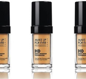 Sobre a base da Make Up For Ever