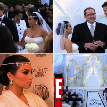 O casamento da Kim Kardashian