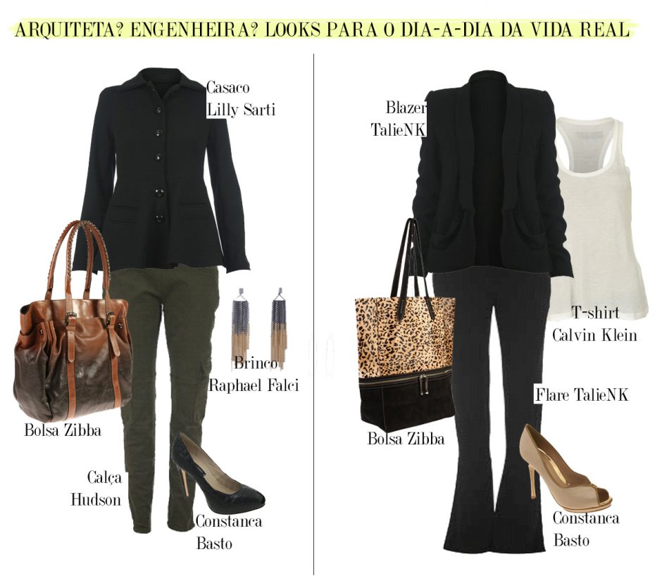 Looks pro trabalho da vida real