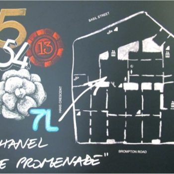 Expo Chanel na Harrods