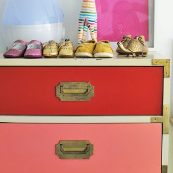Armário colorblocking