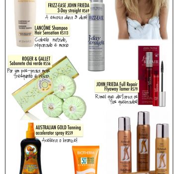 Wishlist de verão!