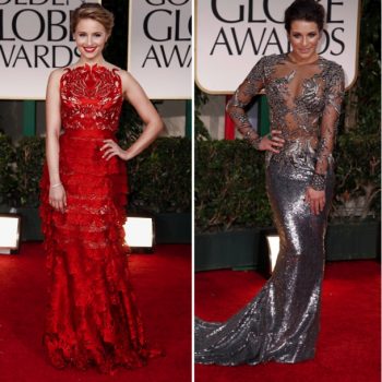 Golden Globe: Glee girls