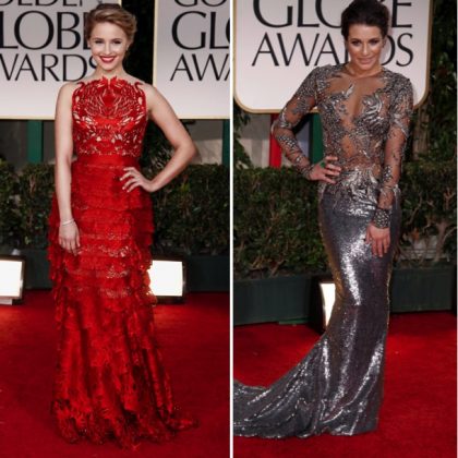 Golden Globe: Glee girls
