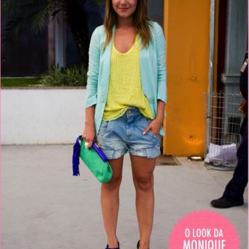 Monique Alfradique no Fashion Rio