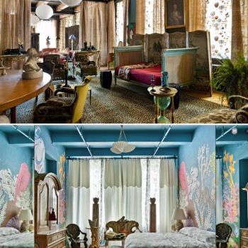 O apartamento da Agyness Deyn