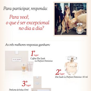 Promo Elie Saab no Blog!