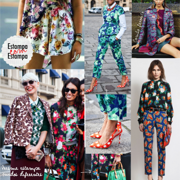 Misturando estampas!
