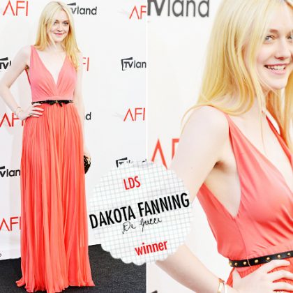 Look da Semana: Dakota Fanning