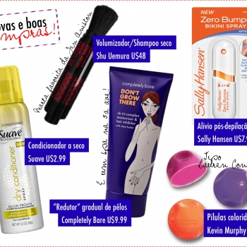 Novos produtos de beleza!