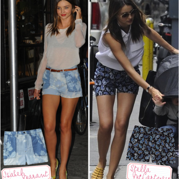 Os shortinhos da Miranda Kerr