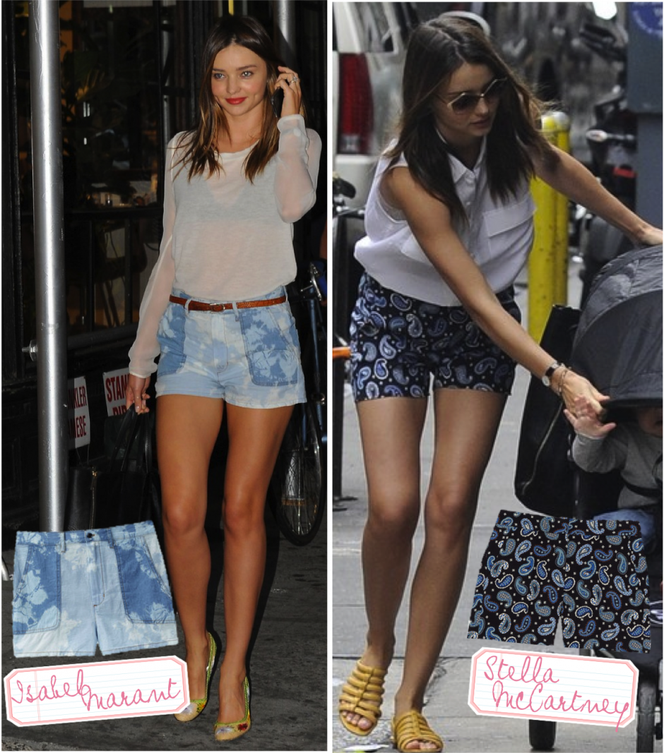 Os shortinhos da Miranda Kerr
